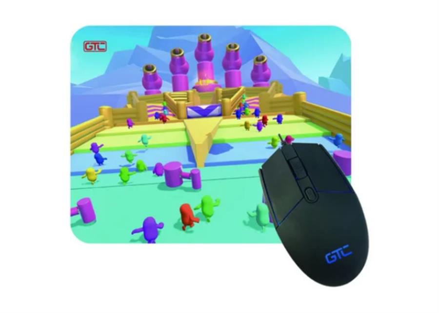 COMBO MOUSE + PAD GAMING GTC CBG-019A FALL
