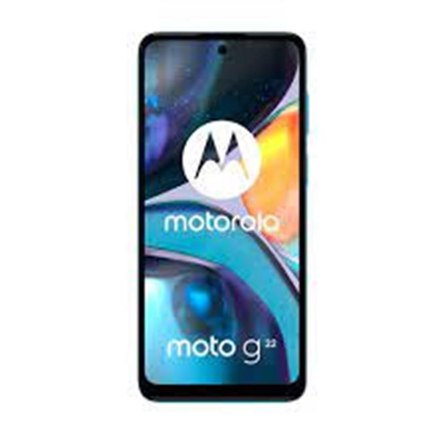 CELULAR MOTOROLA MOTO G22 - 4GB - 128GB - 6.5" HD 90HZ - CELESTE ARTICO