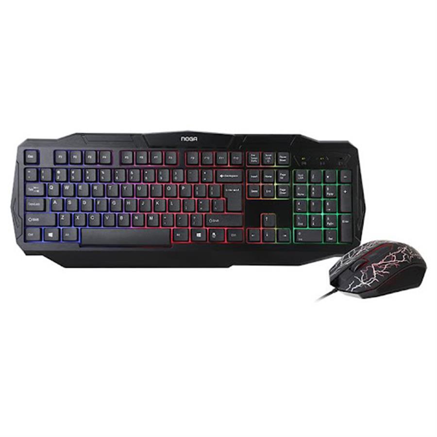 COMBO GAMER TEC+MOU NOGA STORMER NB-570 RETROILUMINADO