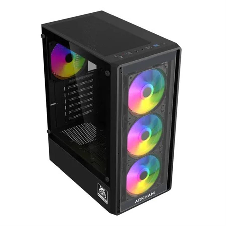GABINETE GAMER ARKHAM CANCRI ECO 4 FAN ARGB ATX