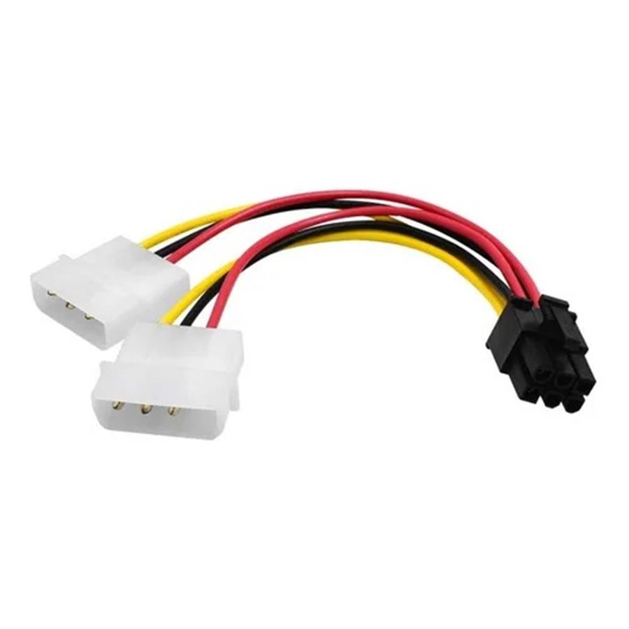 ADAPTADOR DE 6 PINES A 2 MOLEX NISUTA NSAD624