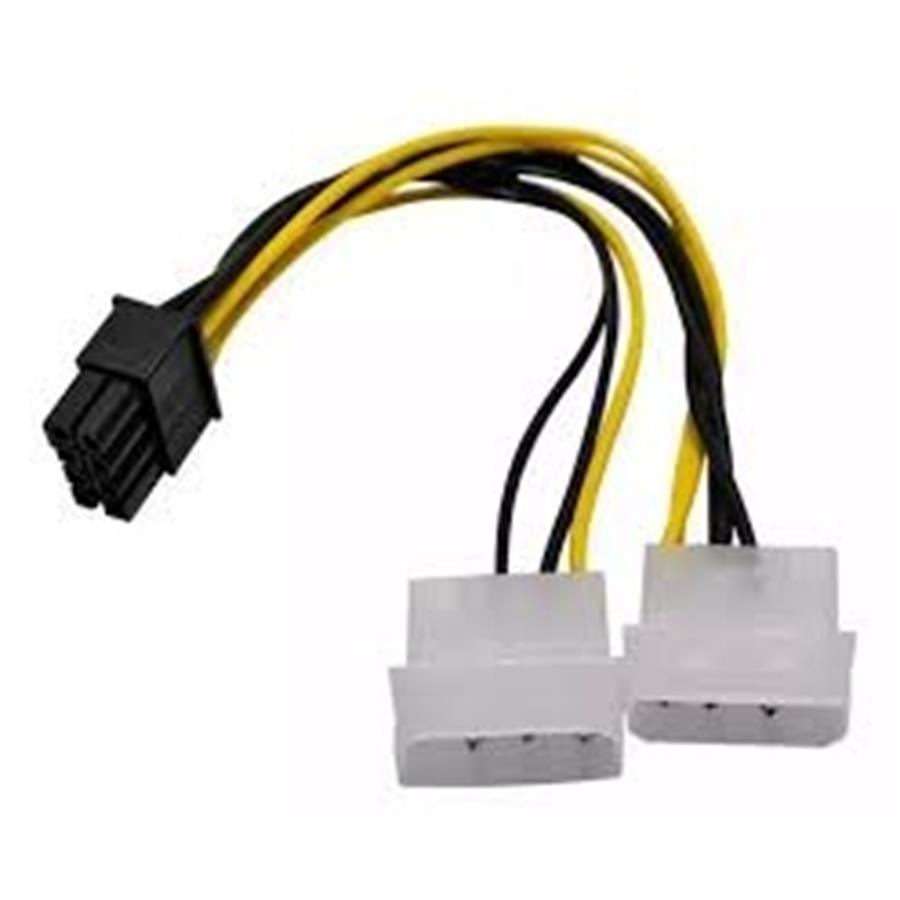 ADAPTADOR DE 8 PINES A 2 MOLEX PARA VGA NSAD824V