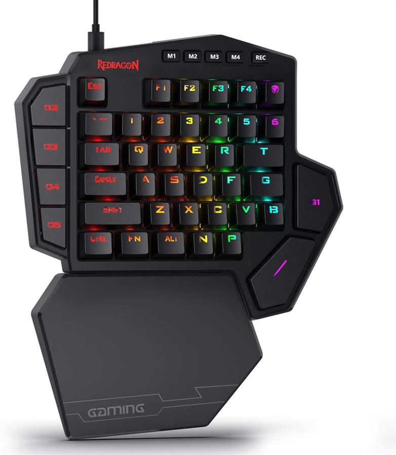 TECLADO MECANICO REDRAGON DITI BLACK K585RGB