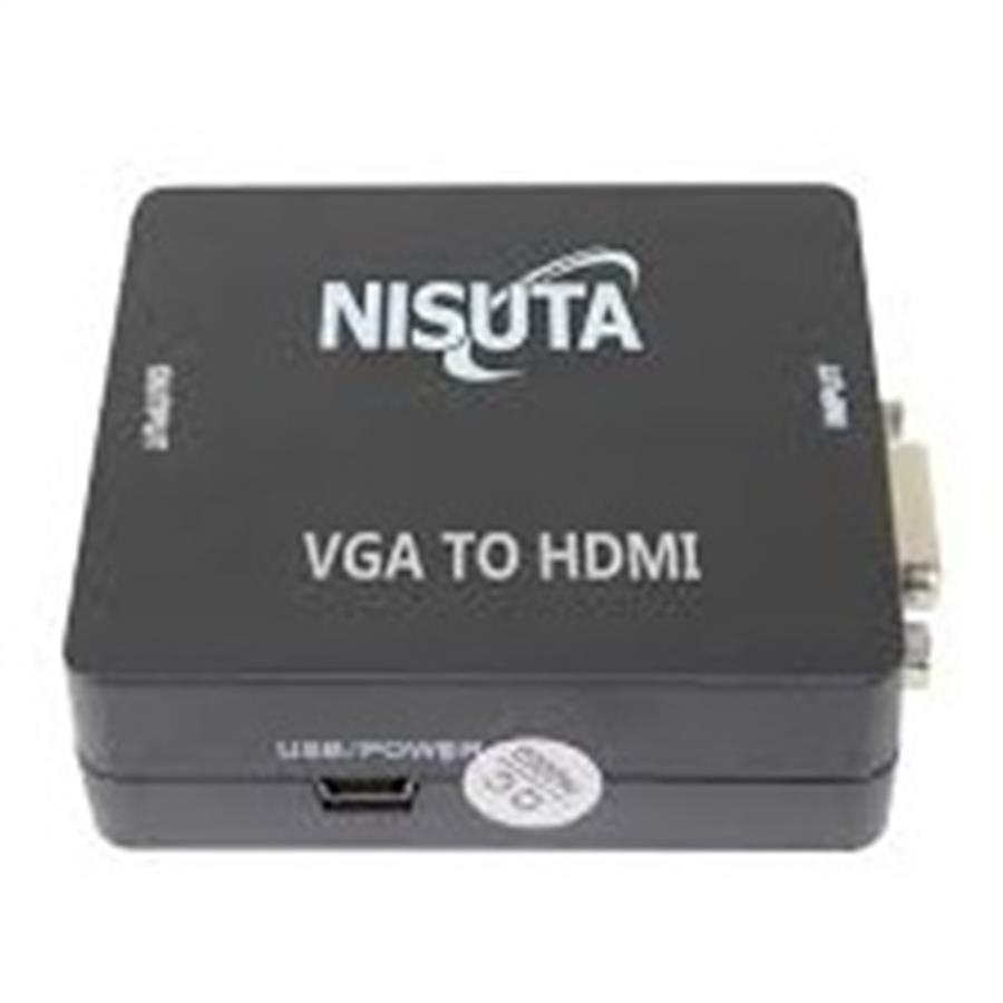CONVERSOR VGA A HDMI NISUTA NSCOVGHD3