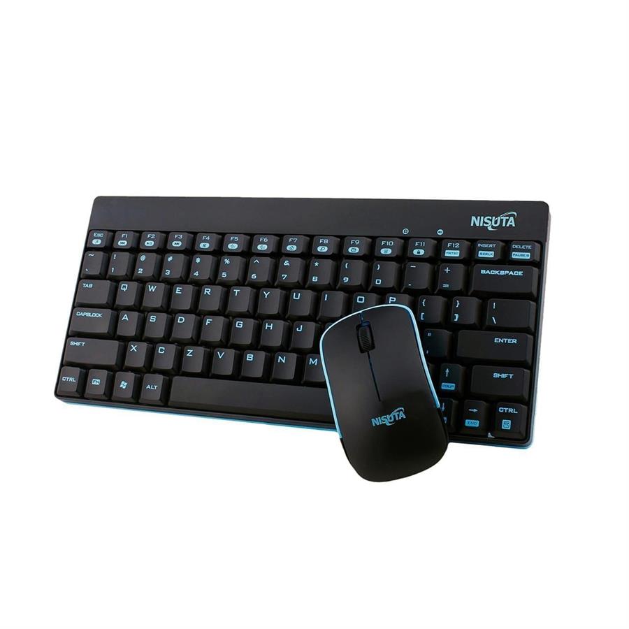 COMBO MINI TEC Y MOUSE WIRELESS NISUTA NS-WI67CO