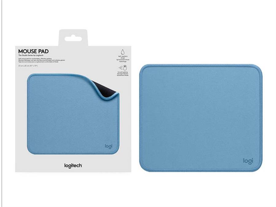 PAD MOUSE LOGITECH 23X20CM BLUE GRAY ANTIDESLIZANT