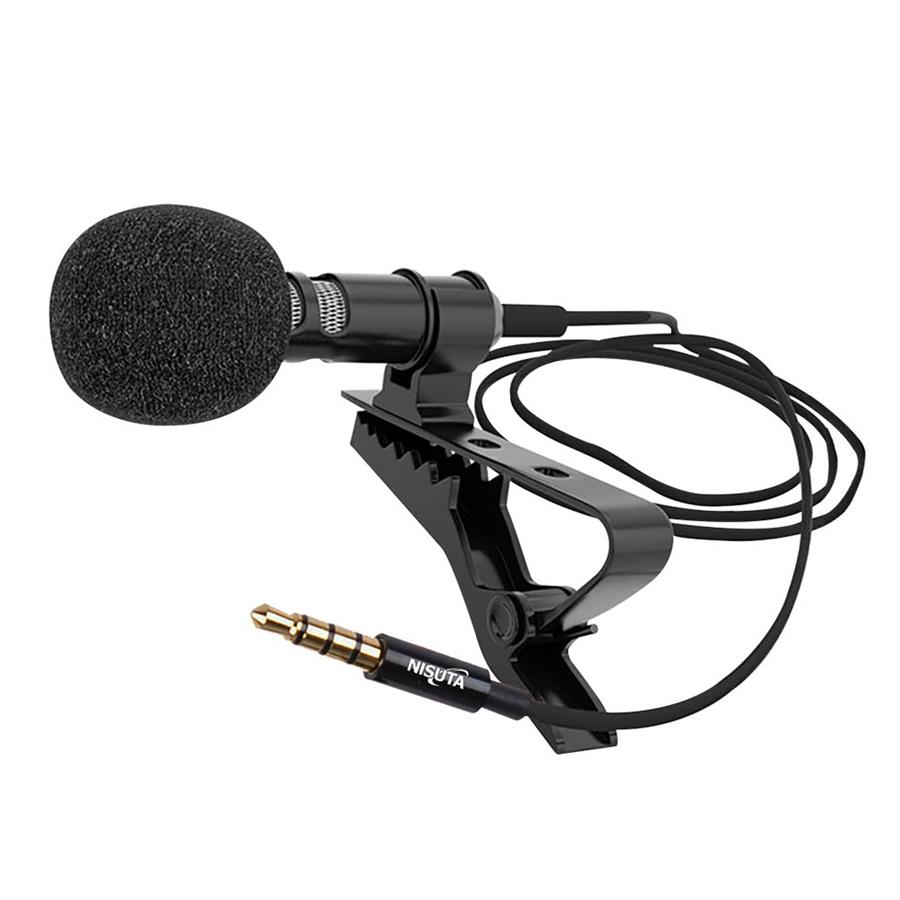 MICROFONO CORBATERO 3.5MM CABLE 1.5M NISUTA NSMIC230C