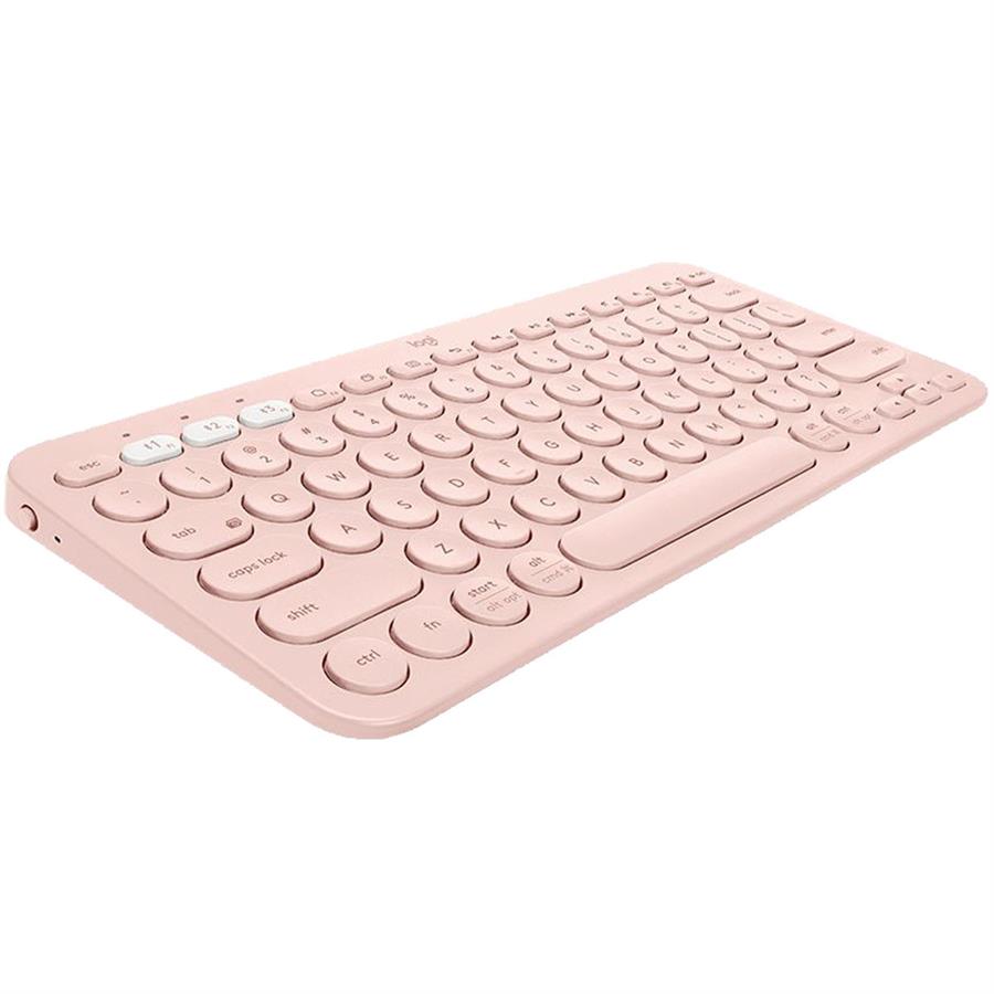 TECLADO BLUETOOTH MULTI-DEVICE LOGITECH K380S ROSA