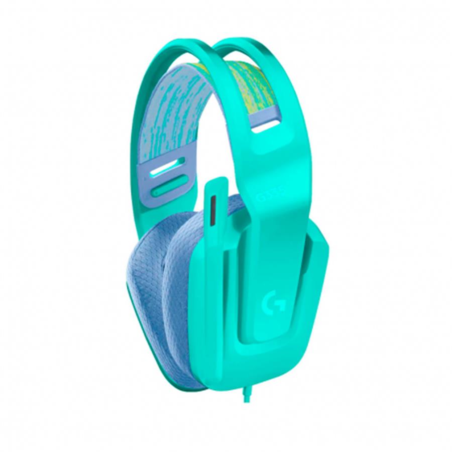 AURICULAR GAMING LOGITECH G335 3.5MM VERDE-AZUL
