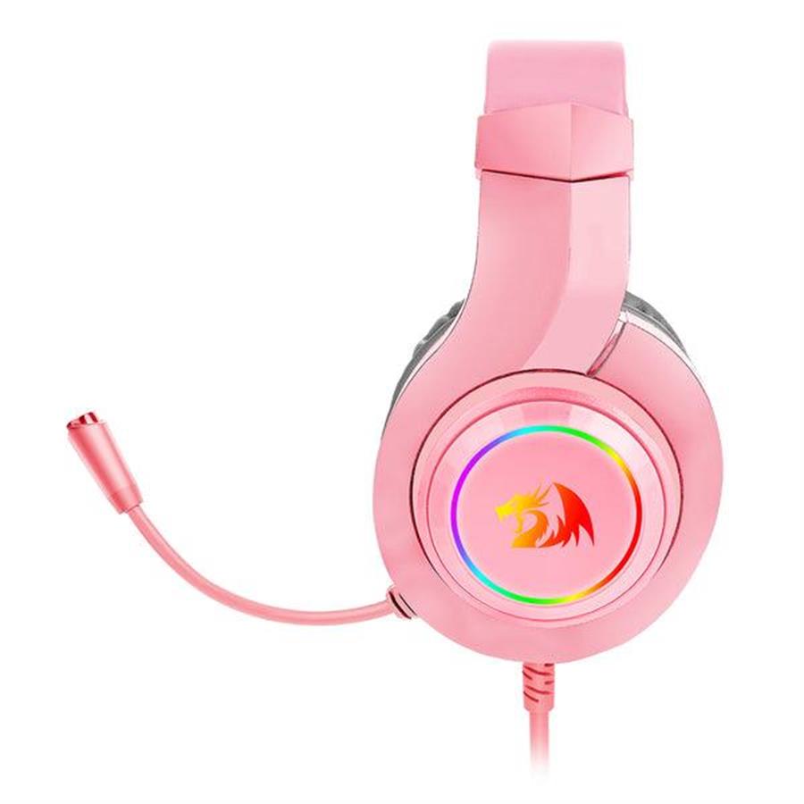 AURICULAR GAMING REDRAGON HYLAS PINK H260P-RGB 2 X
