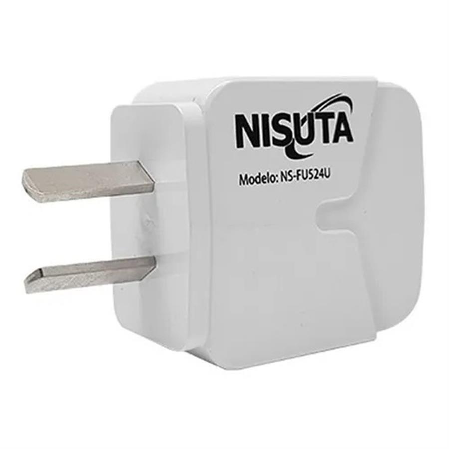 CABEZAL - NISUTA - NSFU524U - 2 PUERTOS 2.4AH / A