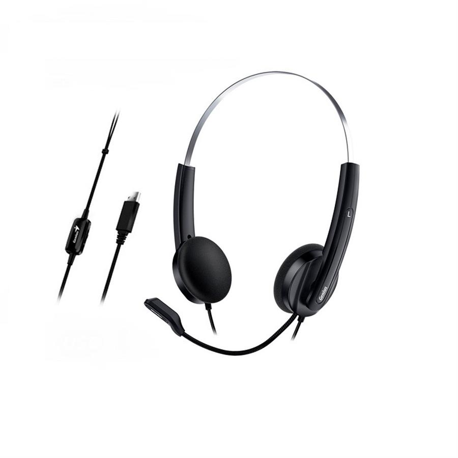 AURICULARES GENIUS HS-220U CON MICRÓFONO USB DIGITAL