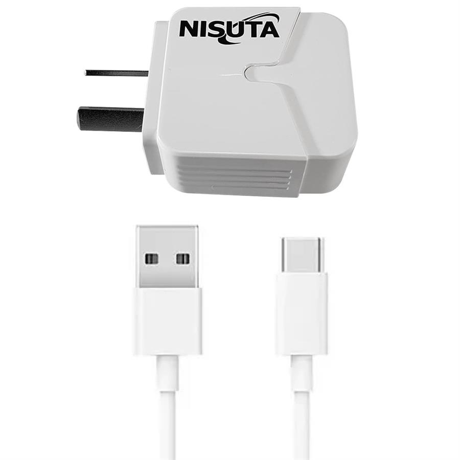 CARGADOR PARA CELULAR 1 USB 2.1A NISUTA NS-FU521UC