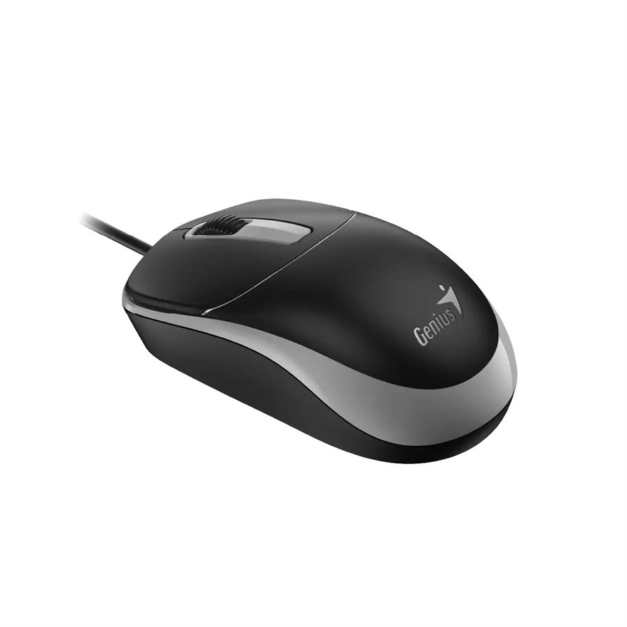 MOUSE GENIUS USB DX-123 BLACK/GREY